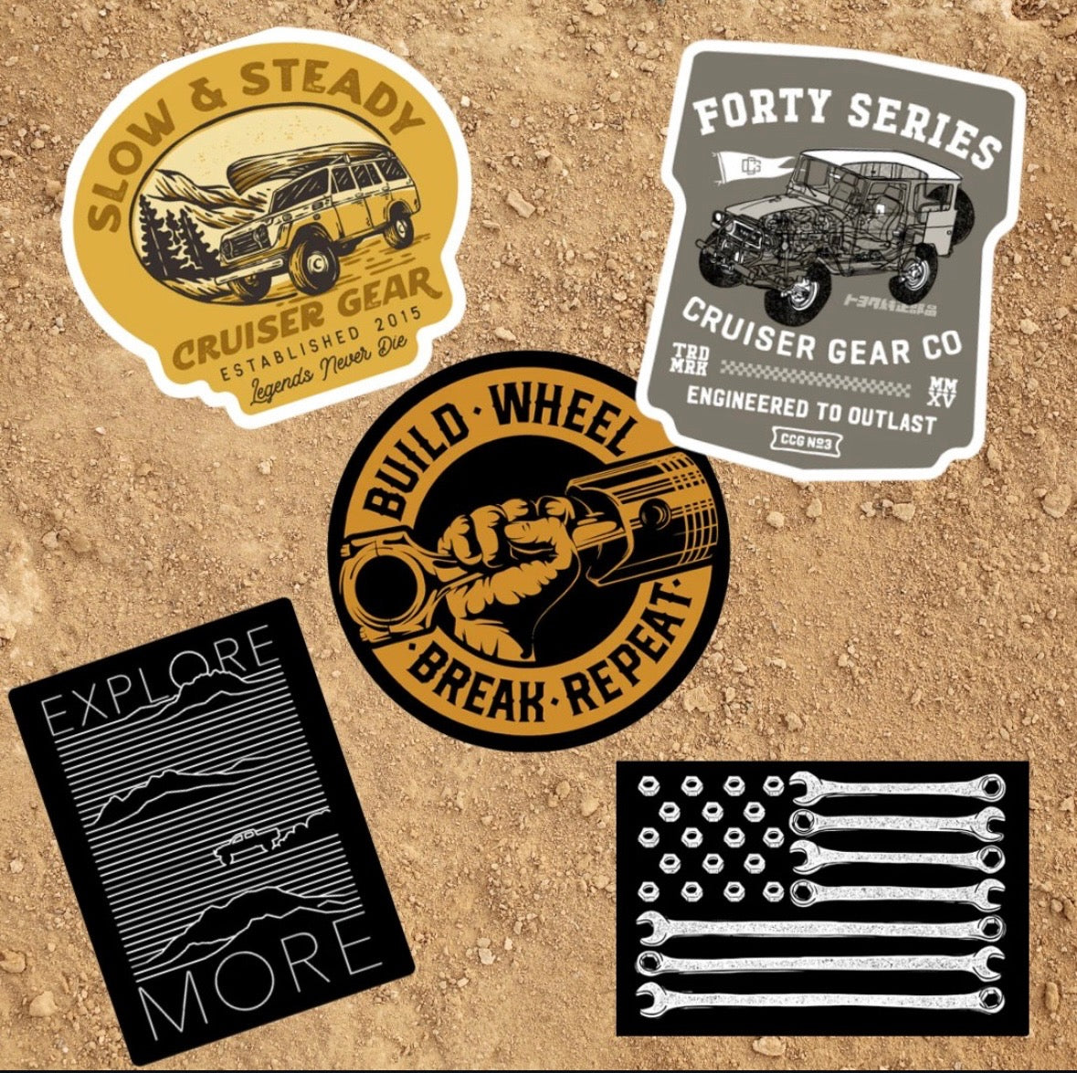 Stickers – CruiserGear.co back to our roots
