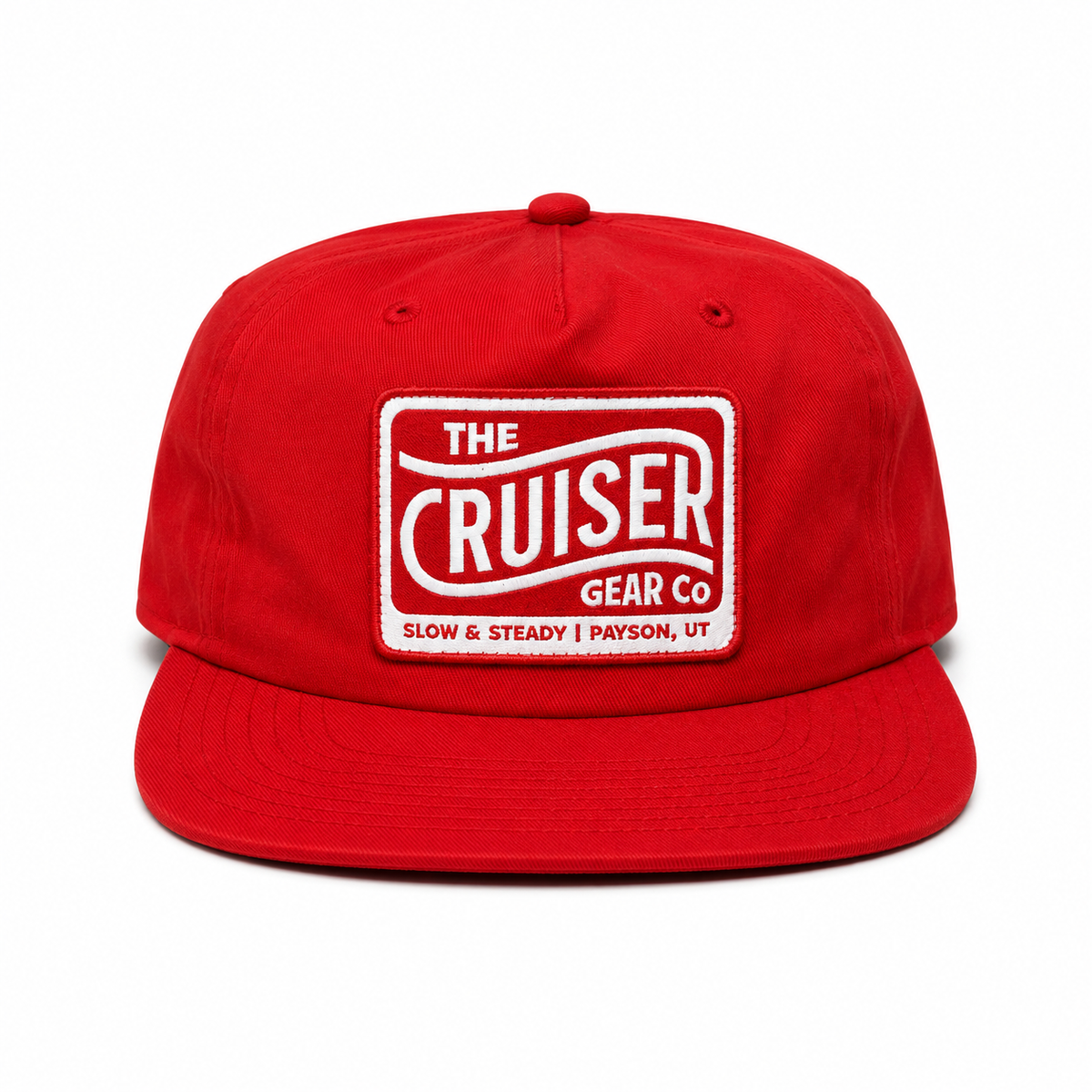 Slow And Steady I Payson - Red Snapback