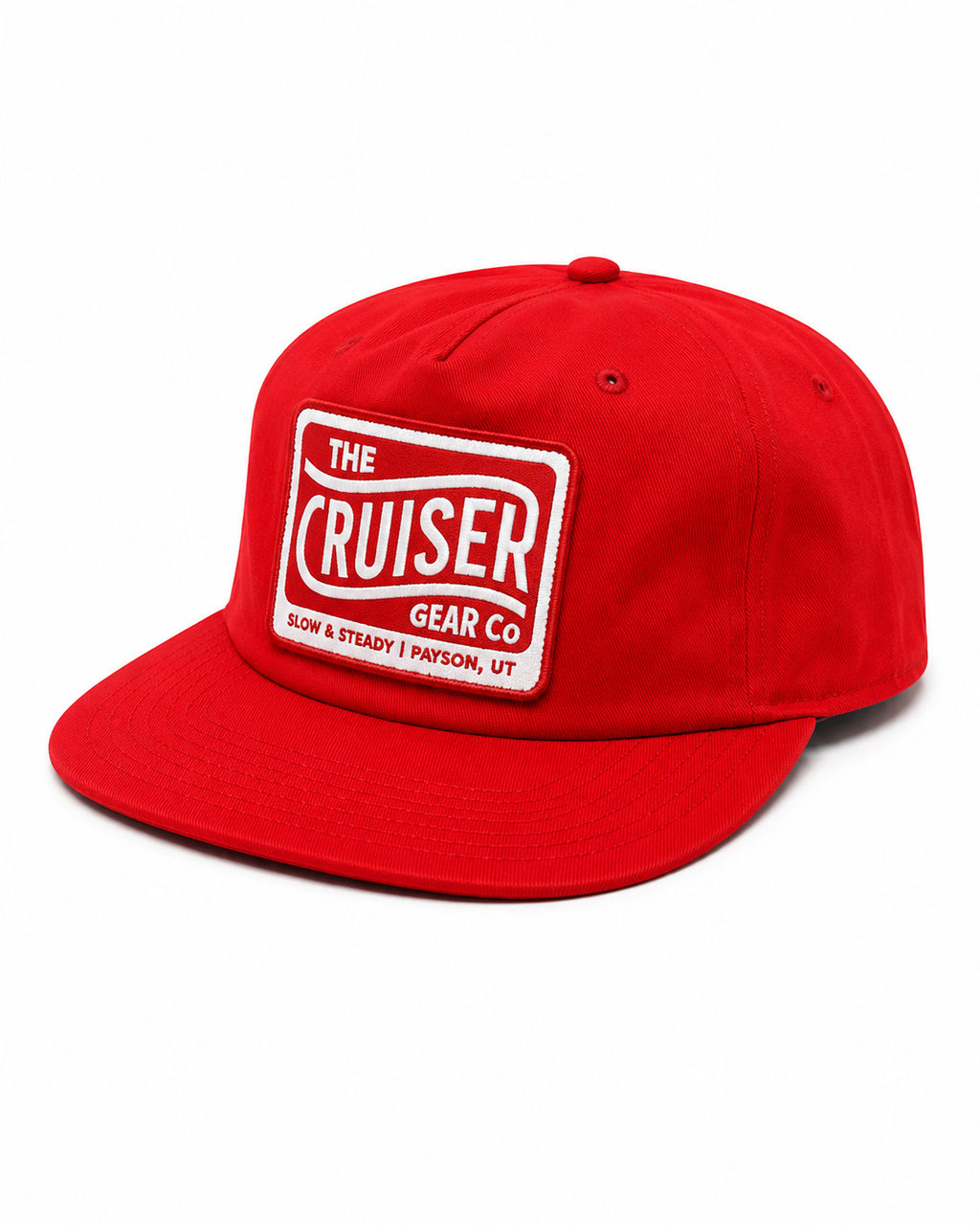 Slow And Steady I Payson - Red Snapback