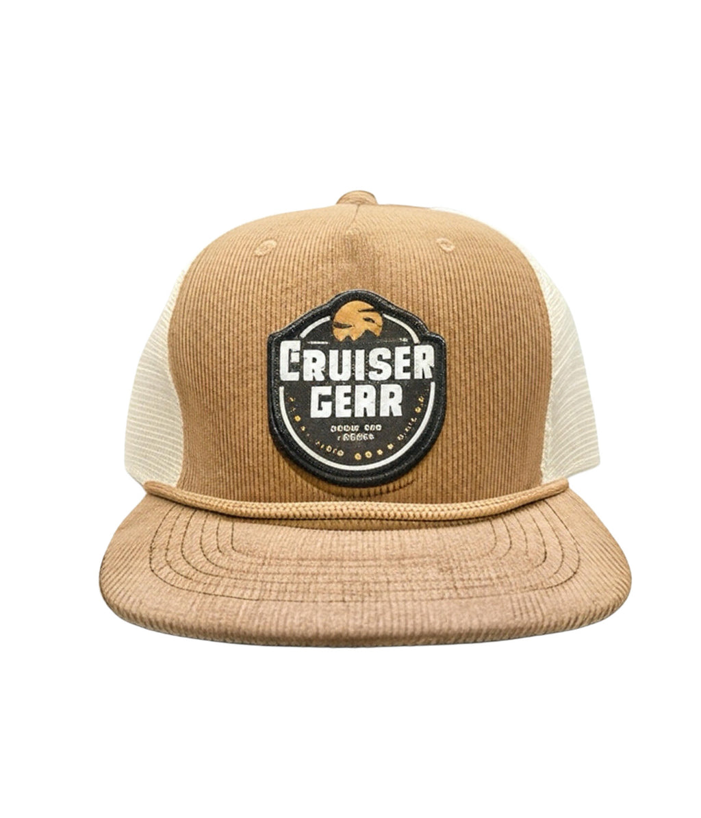 Brown Corduroy Snapack