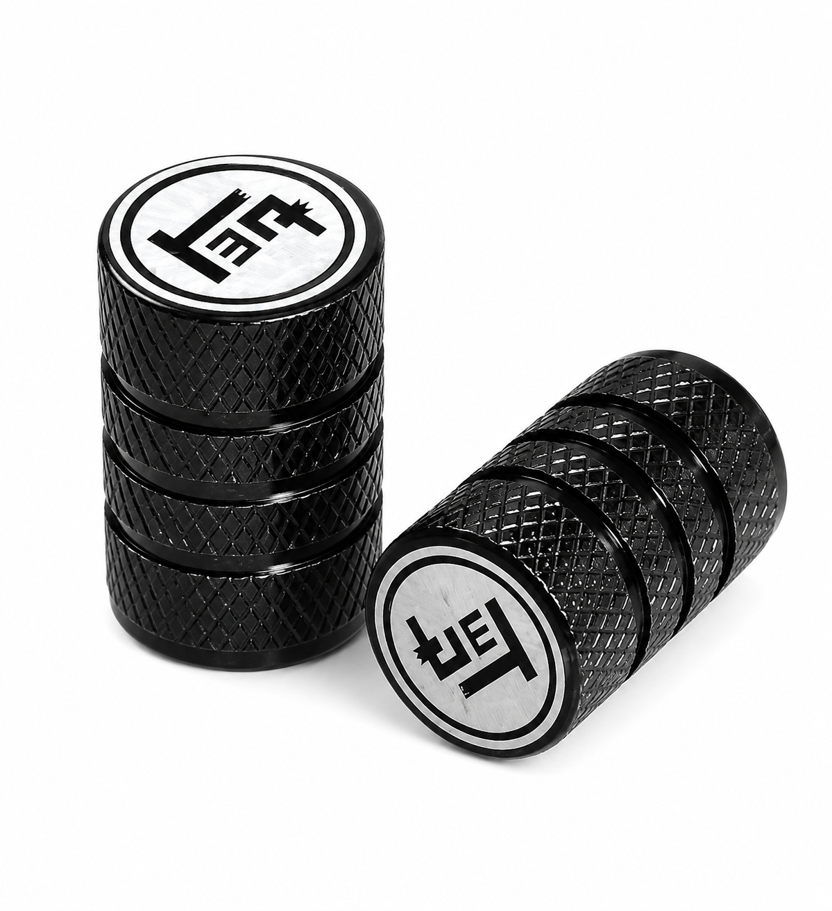 TEQ Valve Stem Caps (Black)