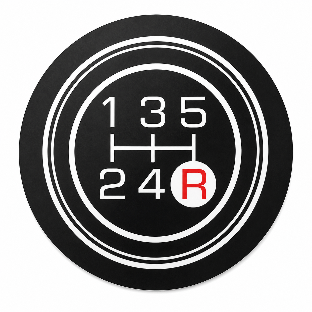 5 Speed Shifter Bumper sticker