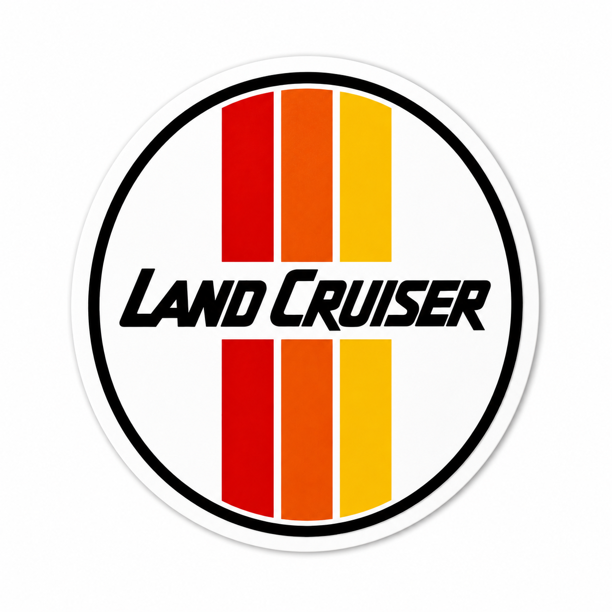 Land Cruiser bumper sticker