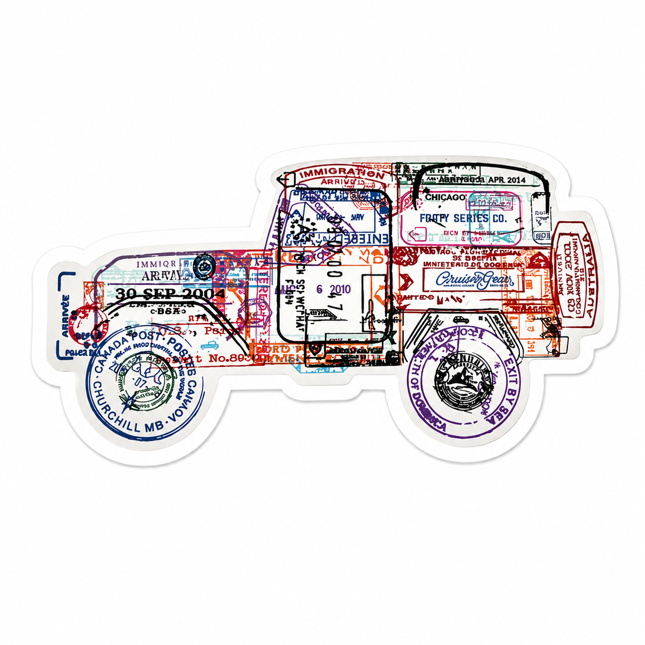 40 Series sticker