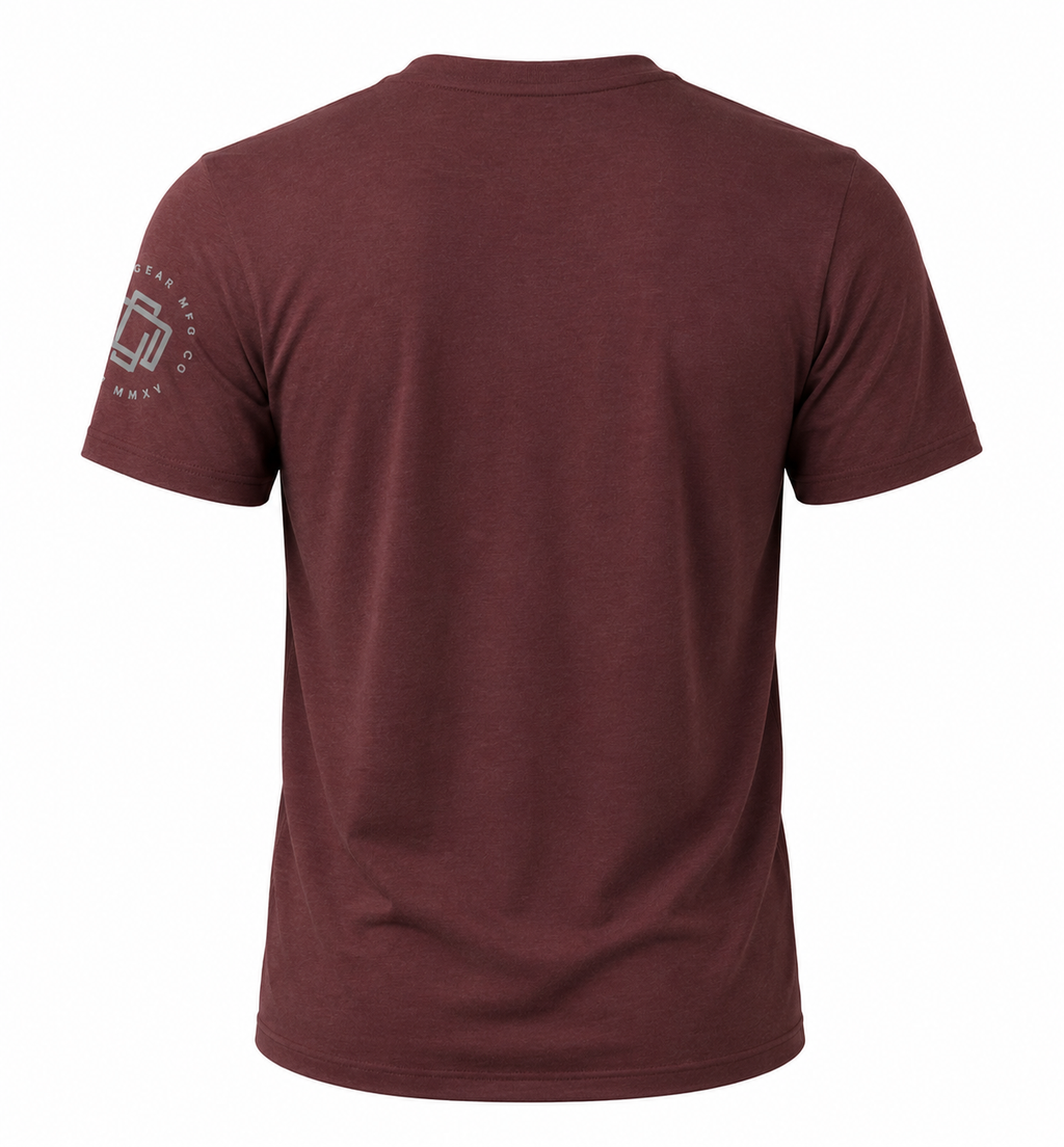 Calligraphy TEQ Maroon Shirt