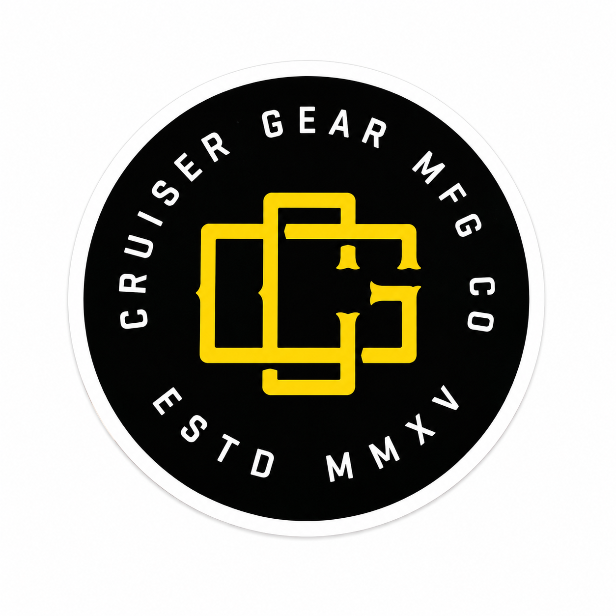 Cruiser Gear MFG sticker