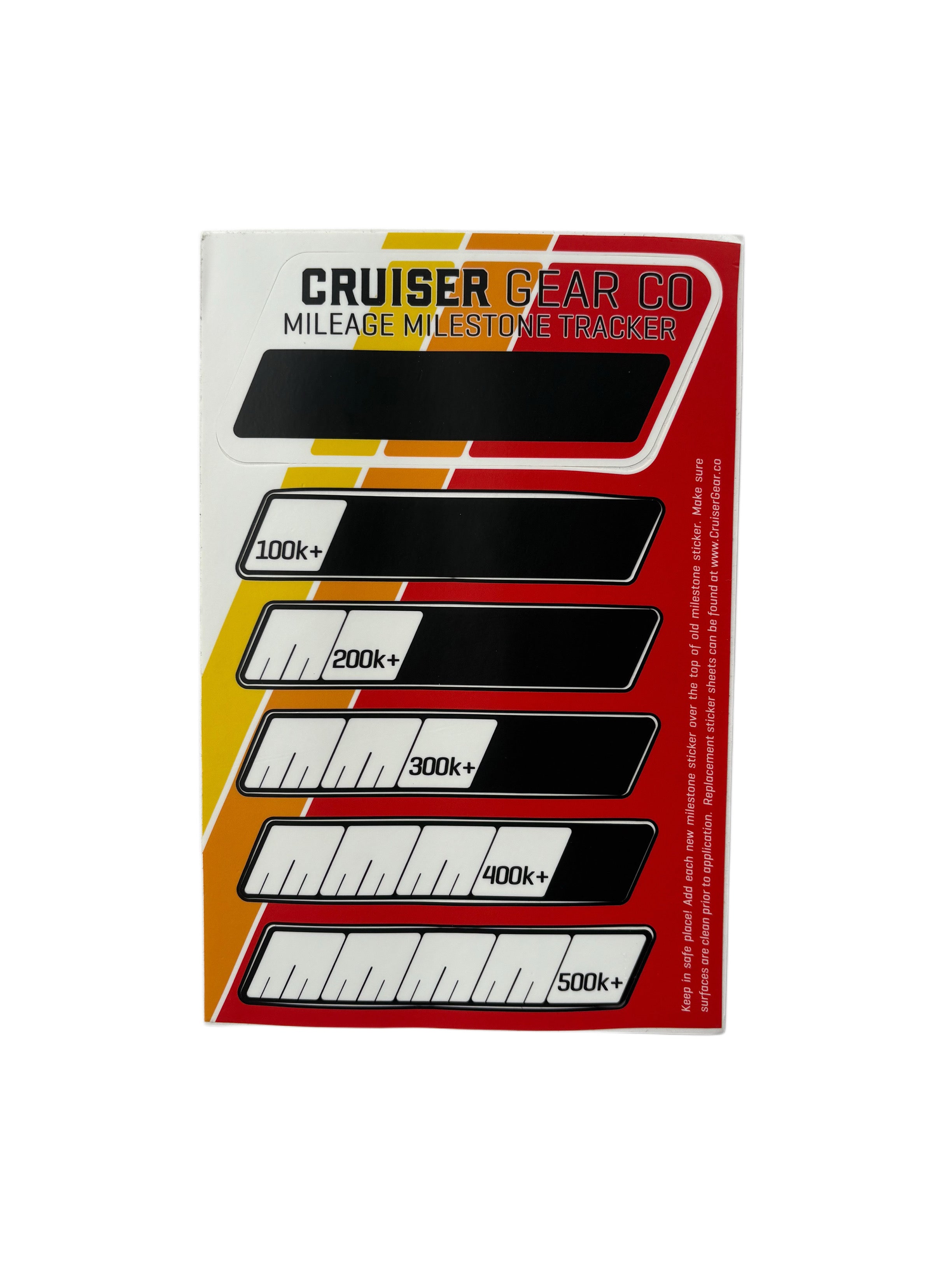 Mileage tracker