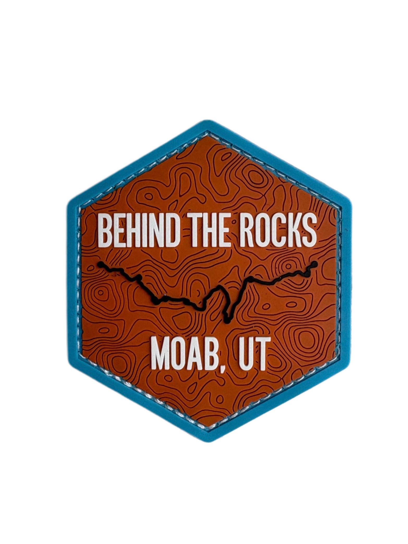 Behinf The Rocks Pass Velcro Patch