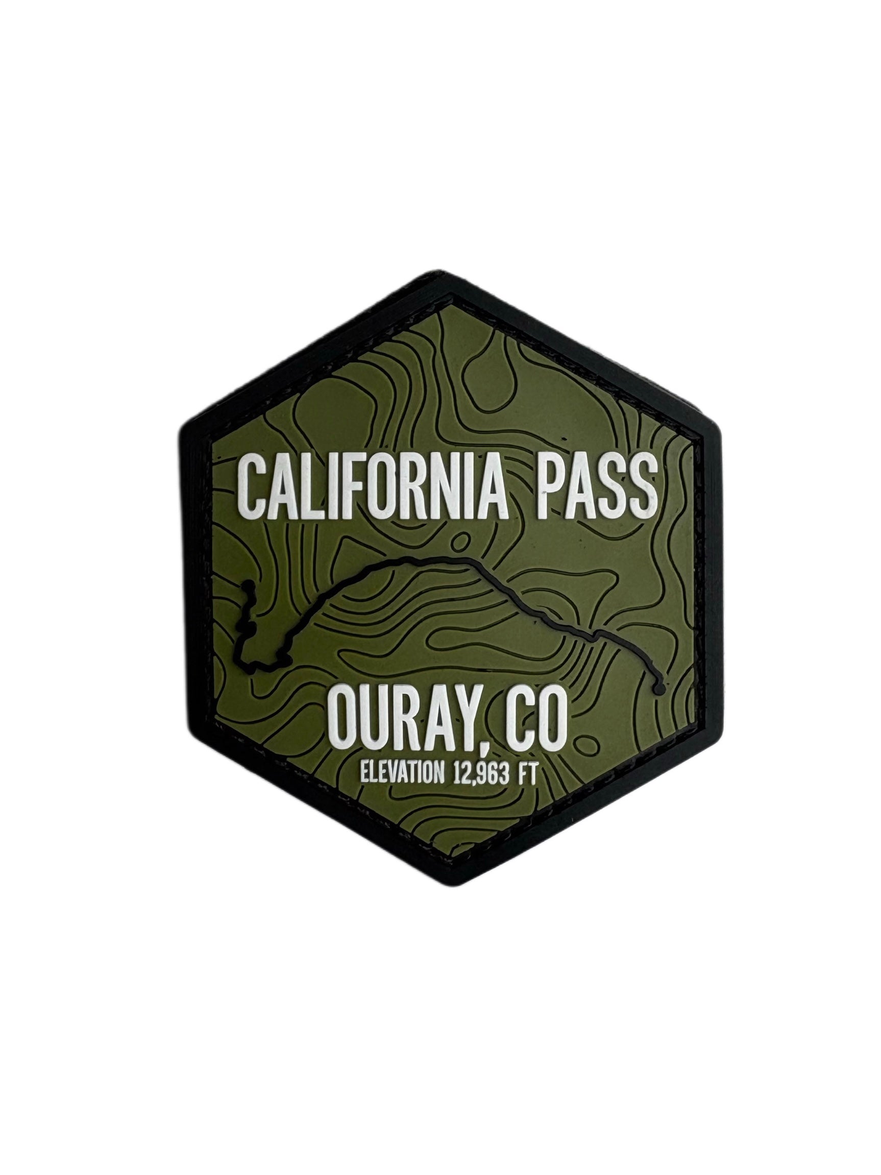 Califorinia Pass Velcro Patch
