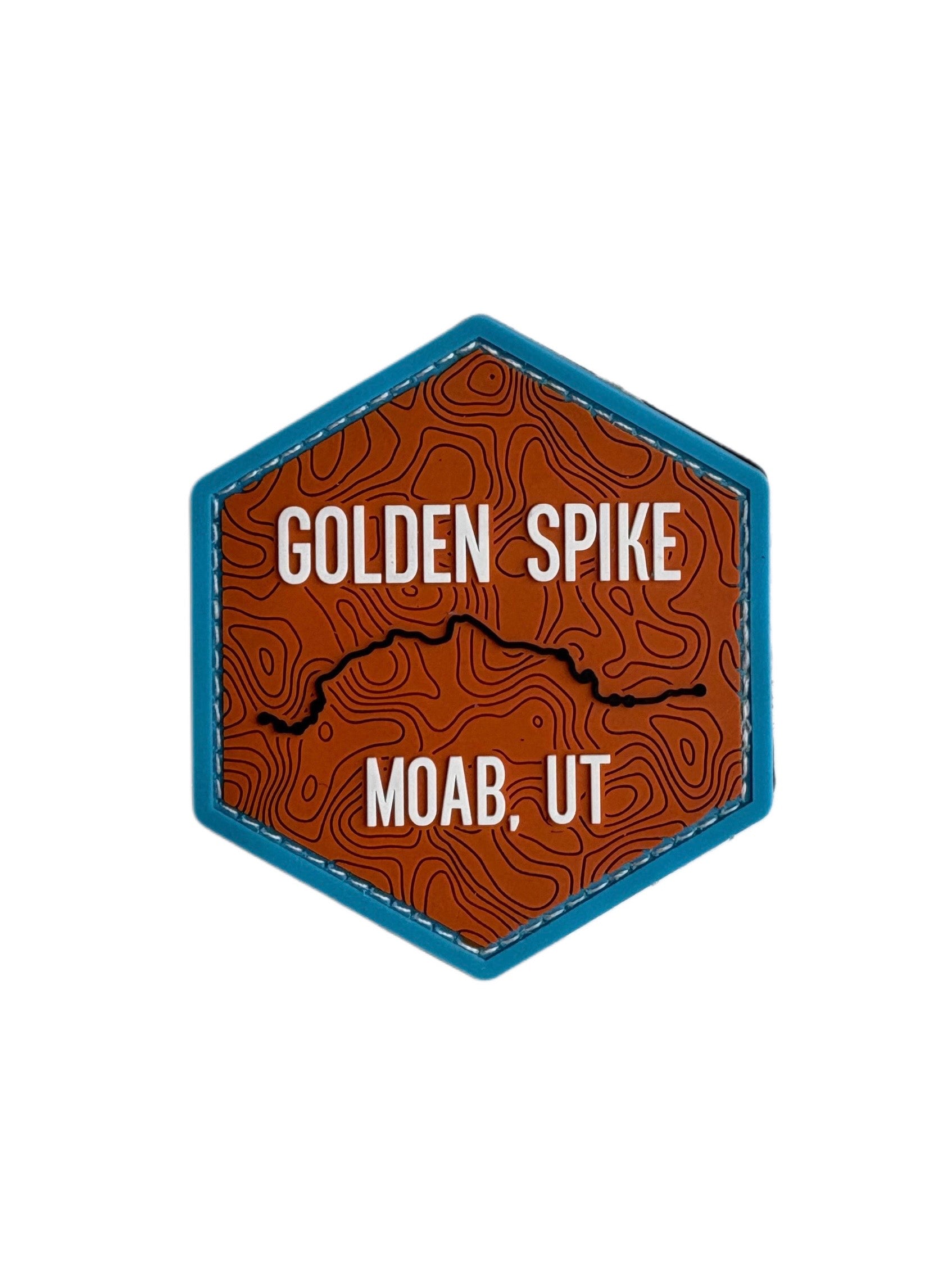 Golden Spike Velcro Patch