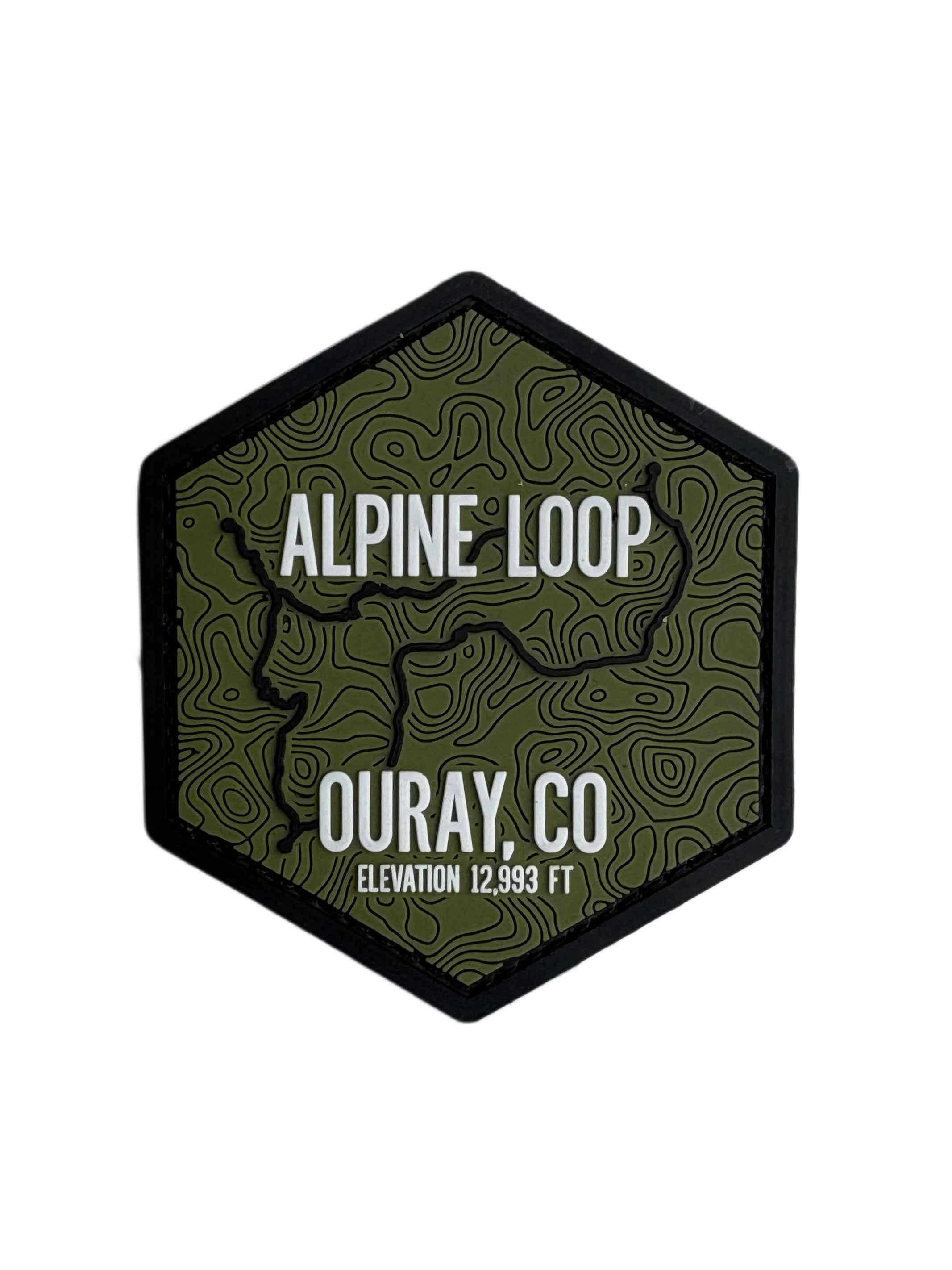 Alpine Loop Velcro Patch – CruiserGear.co back to our roots