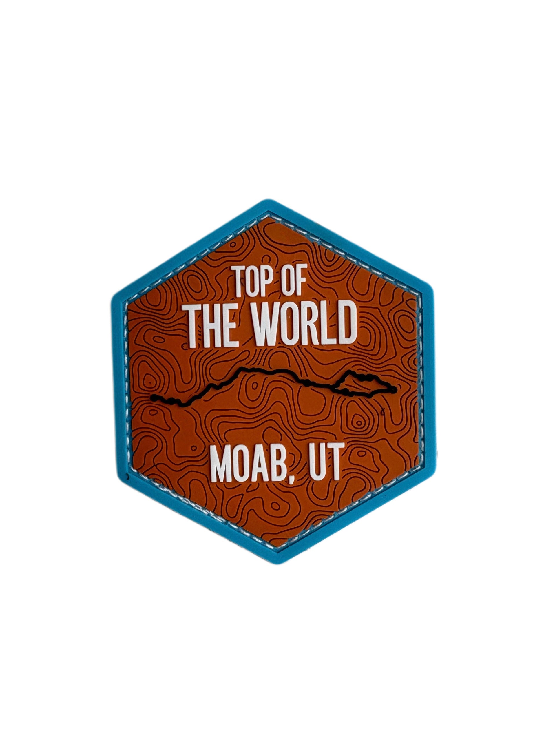 Top Of The World Pass Velcro Patch