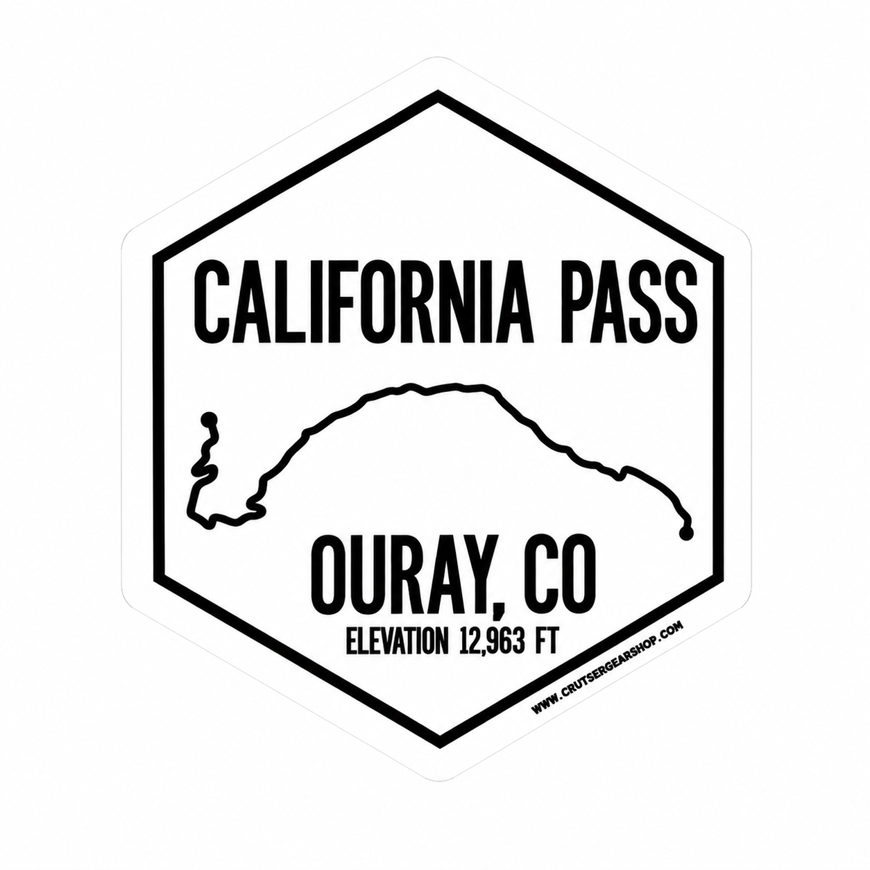 California Pass Sticker