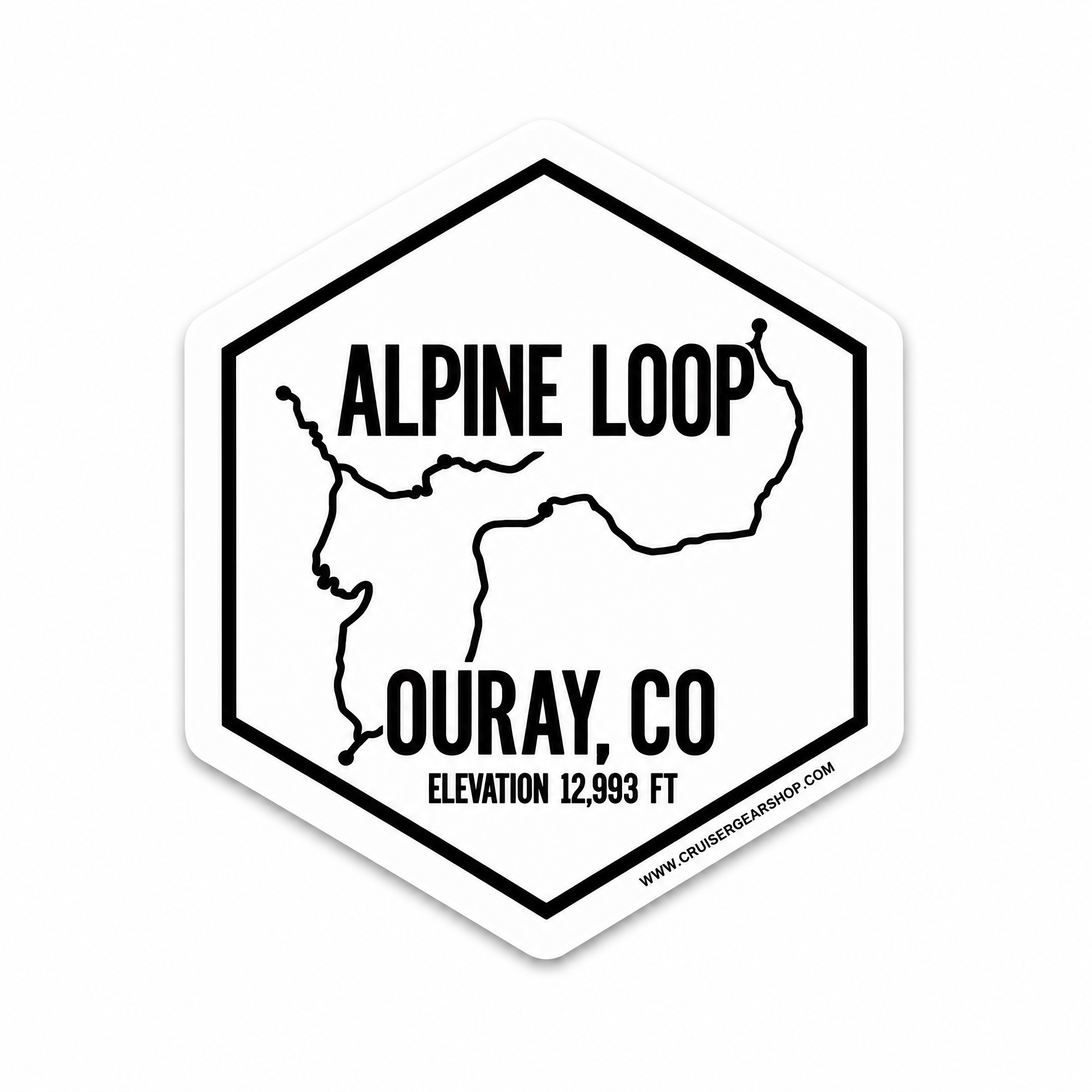 Alpine Loop sticker