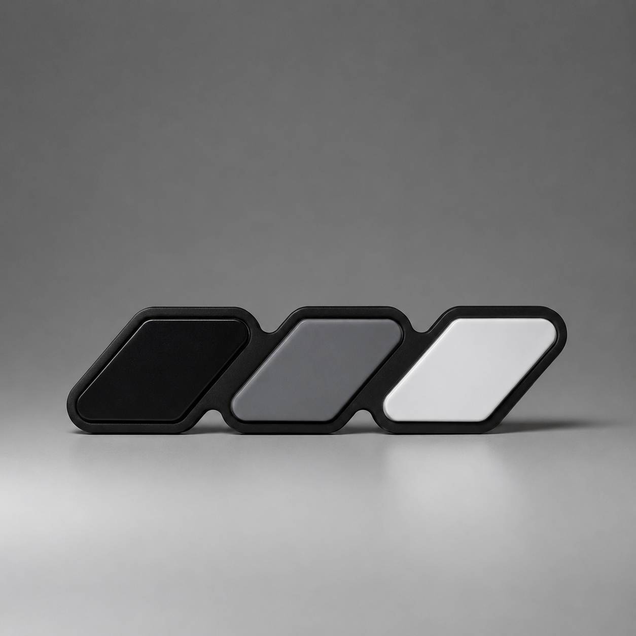 Grill Badge (Black Grey White)
