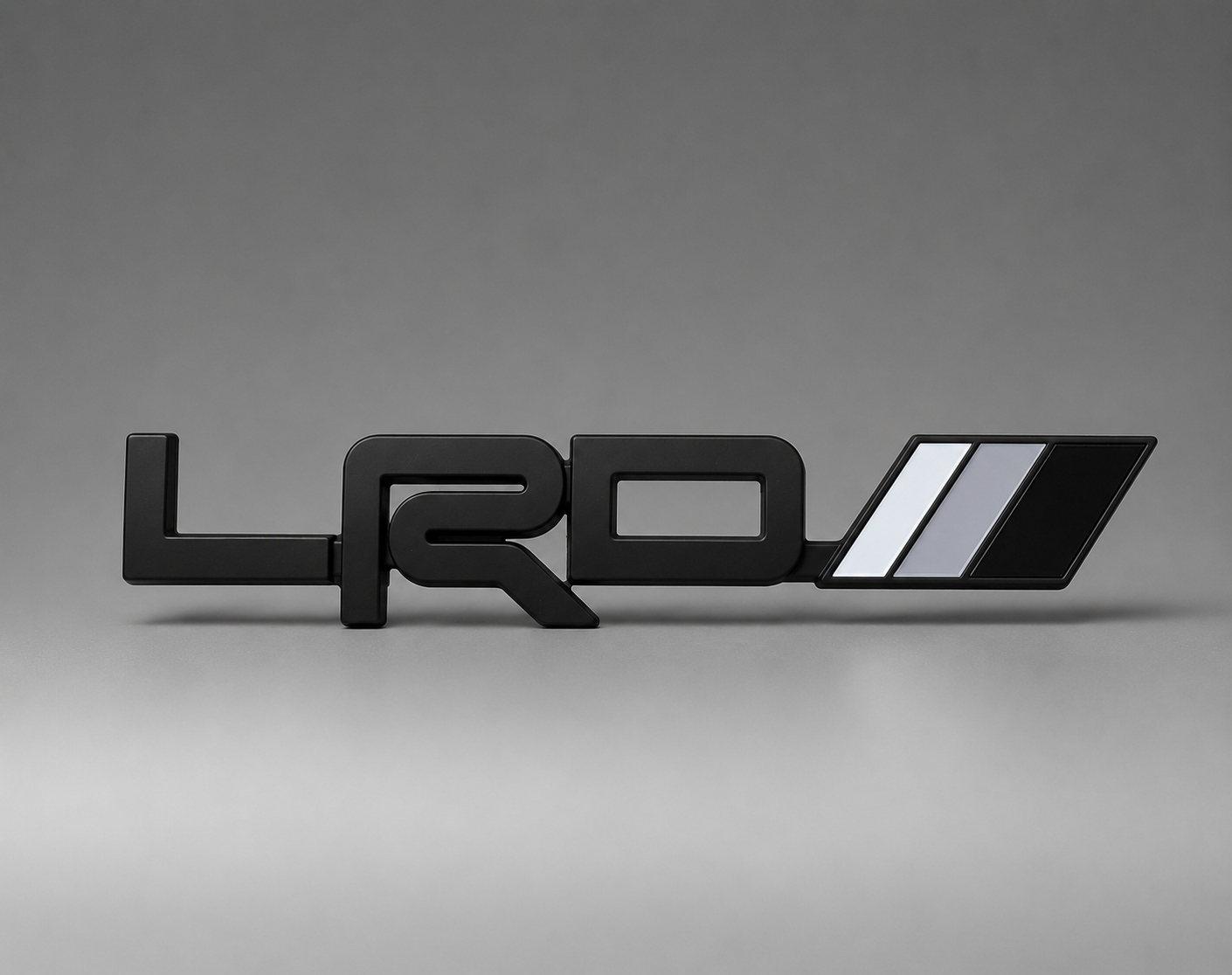 Tri Color LRD Emblem (Black Grey White