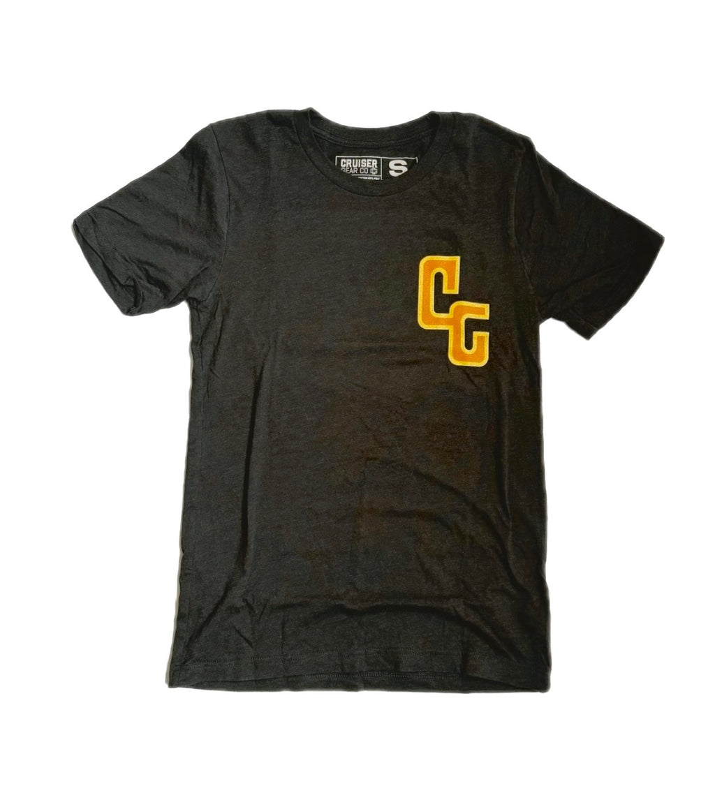 Retro Cruiser Black - T shirt
