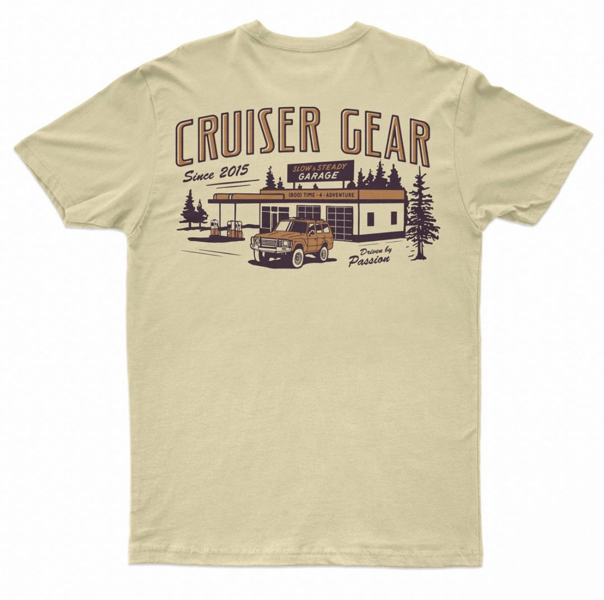 Slow And Steady Garage - Tee shirt