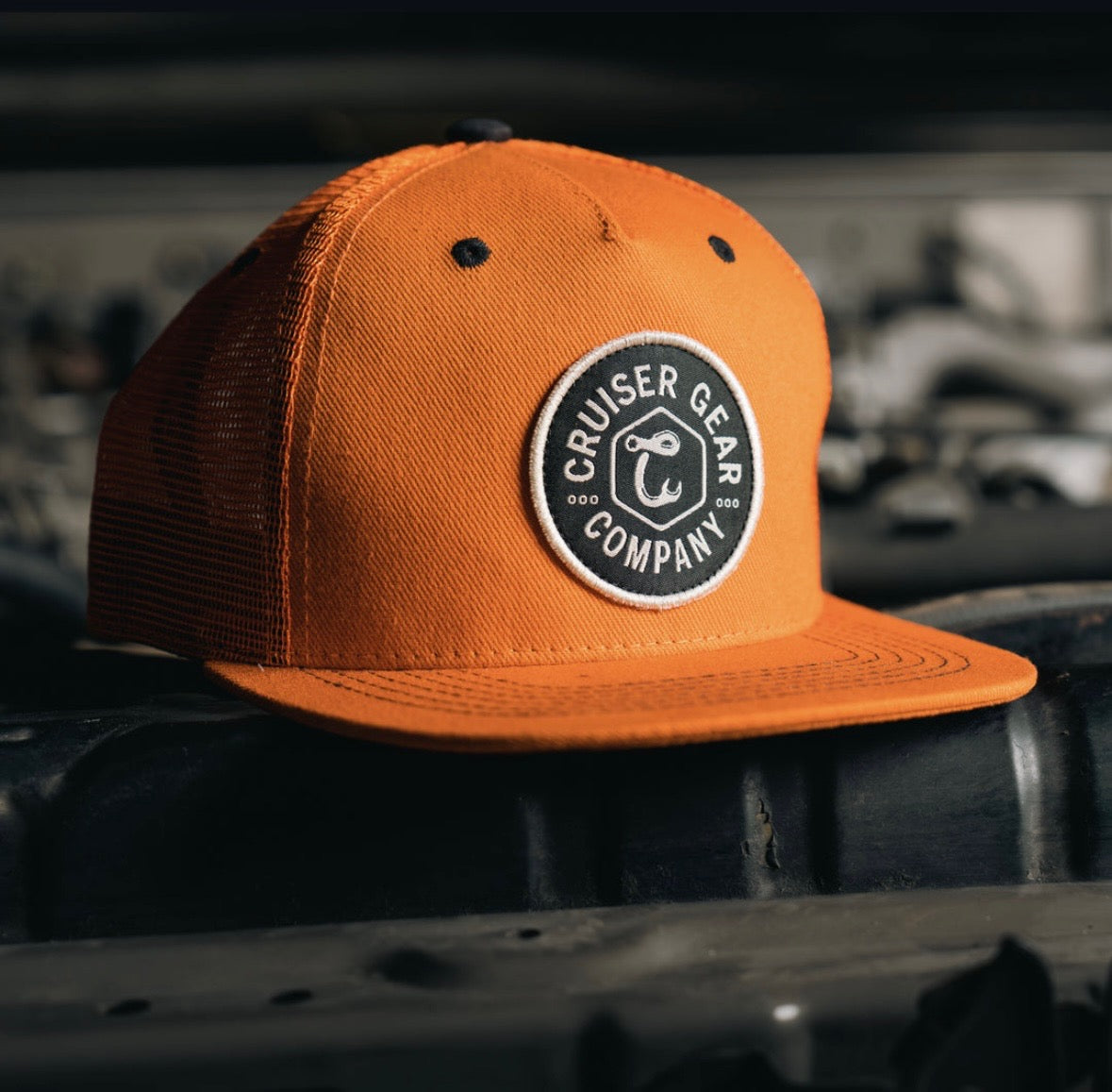 Cruiser Gear Trail SnapBack Orange
