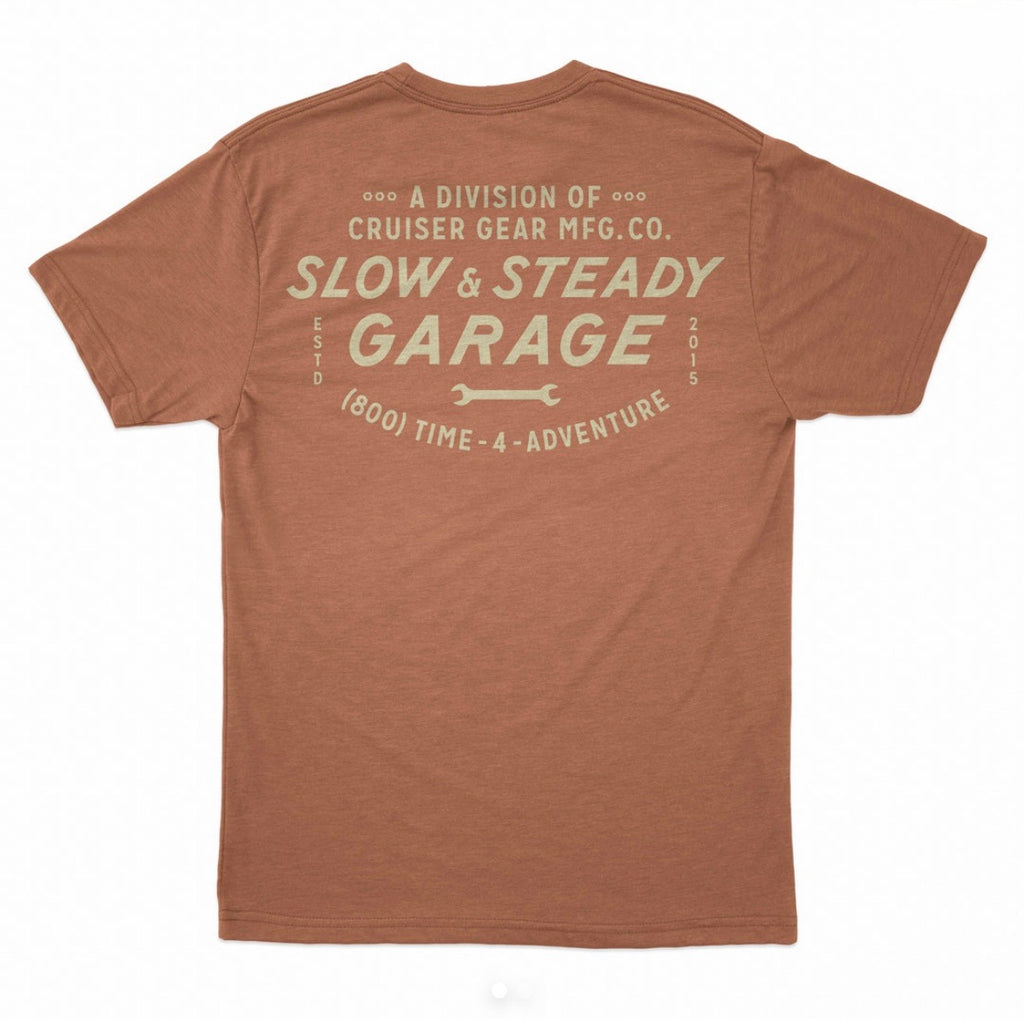 Slow and Steady Garage - T shirt