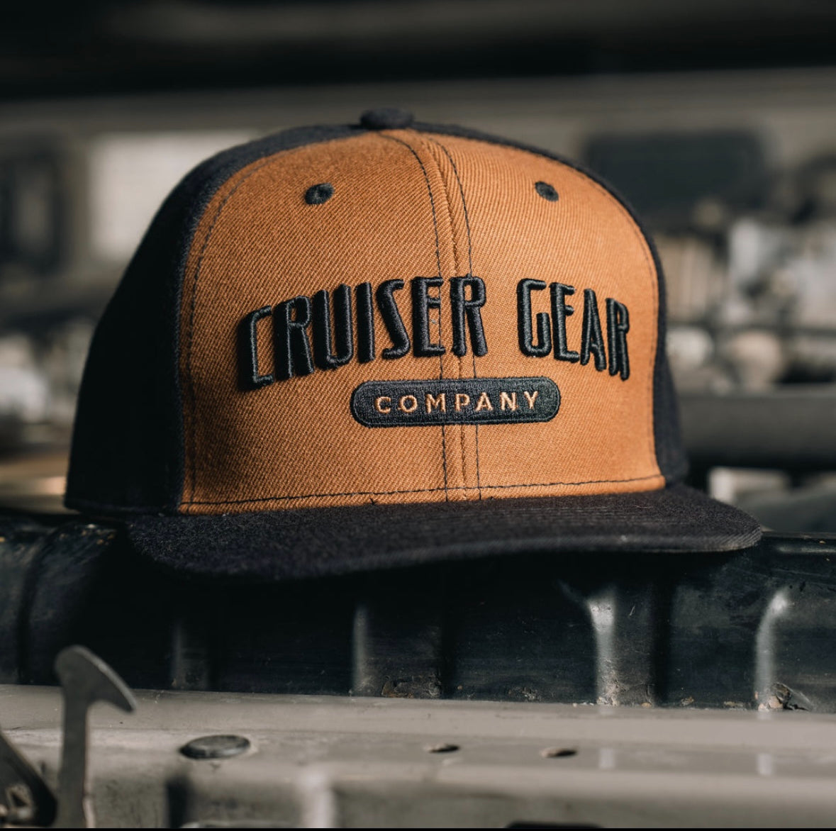 Cruiser Gear Company Brown/Black Hat