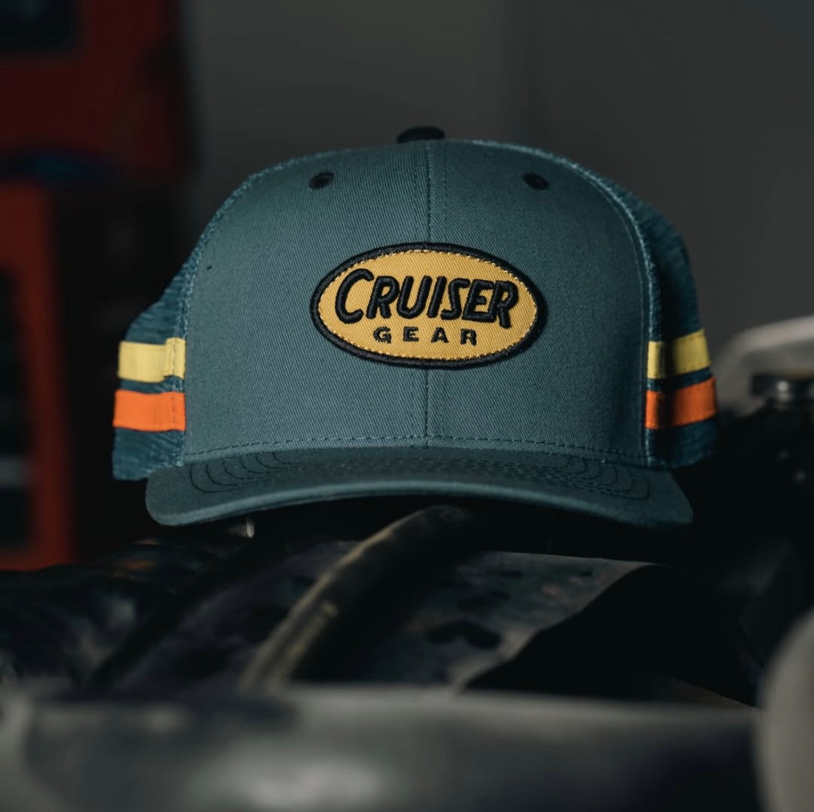 Cruiser Gear Sunset SnapBack Blue