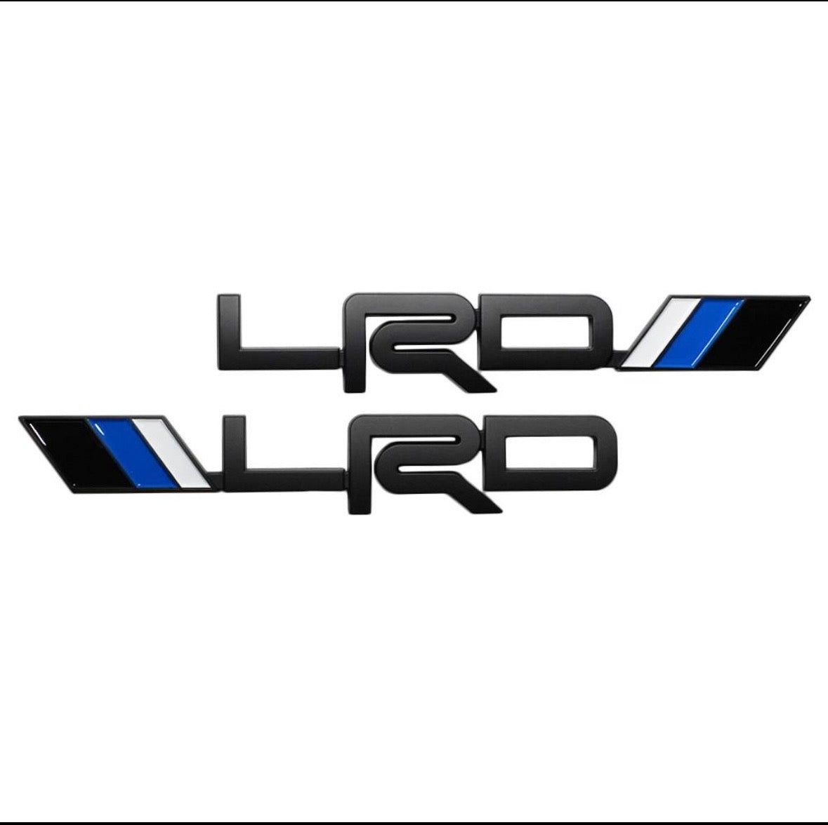 LRD Stripe Emblem - Black,Blue,White