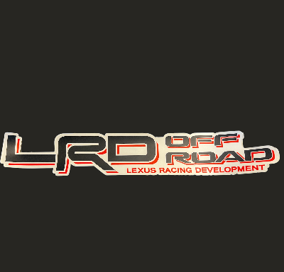LRD Off Road bumper sticker