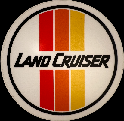 Land Cruiser bumper sticker