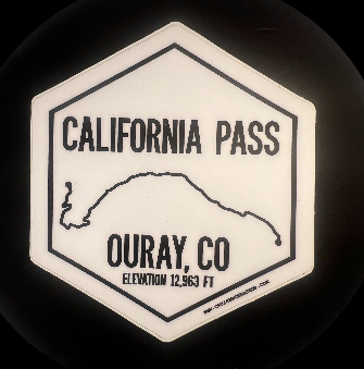 California Pass Ouary CO bumper sticker