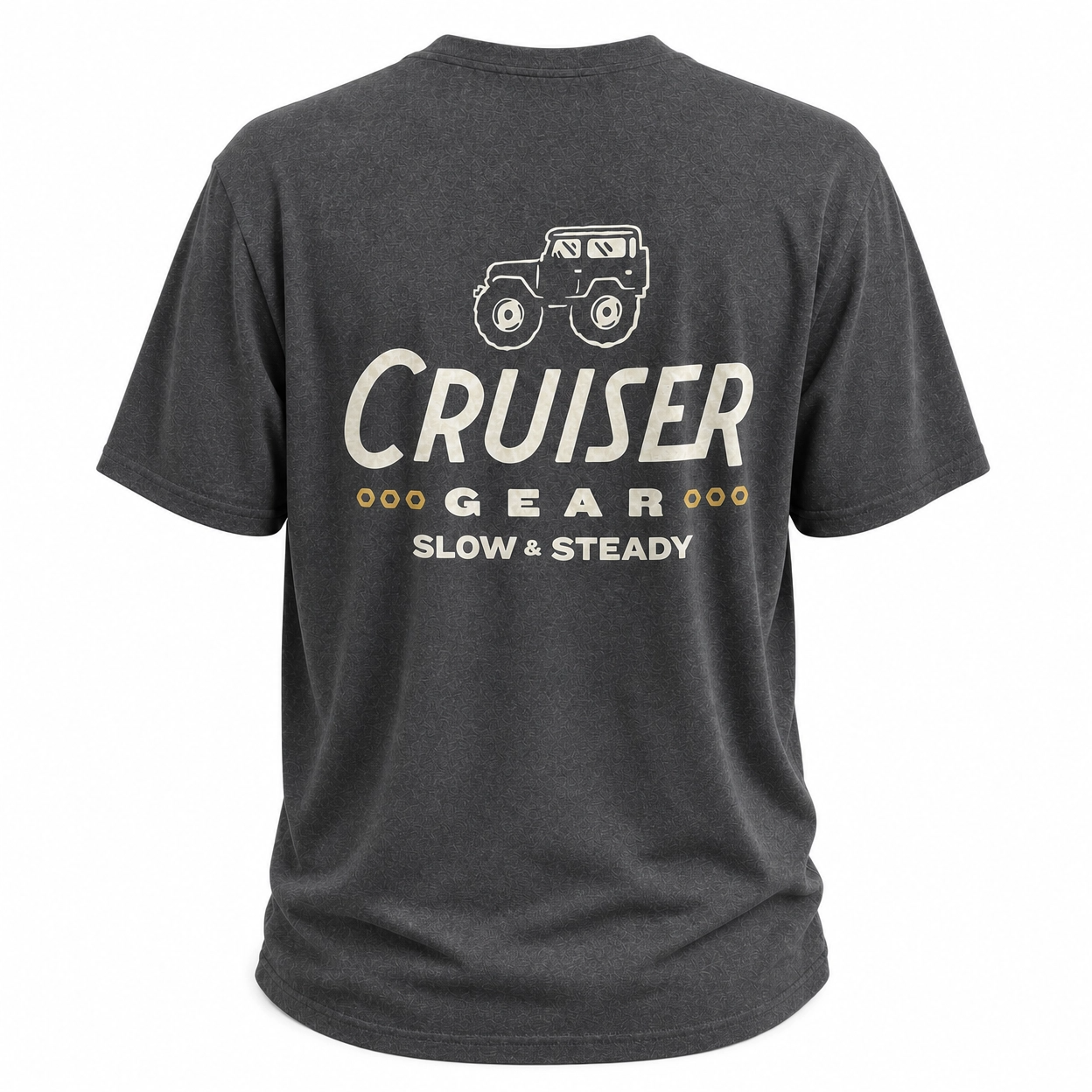 Slow And Steady Vintage Cruiser - T shirt