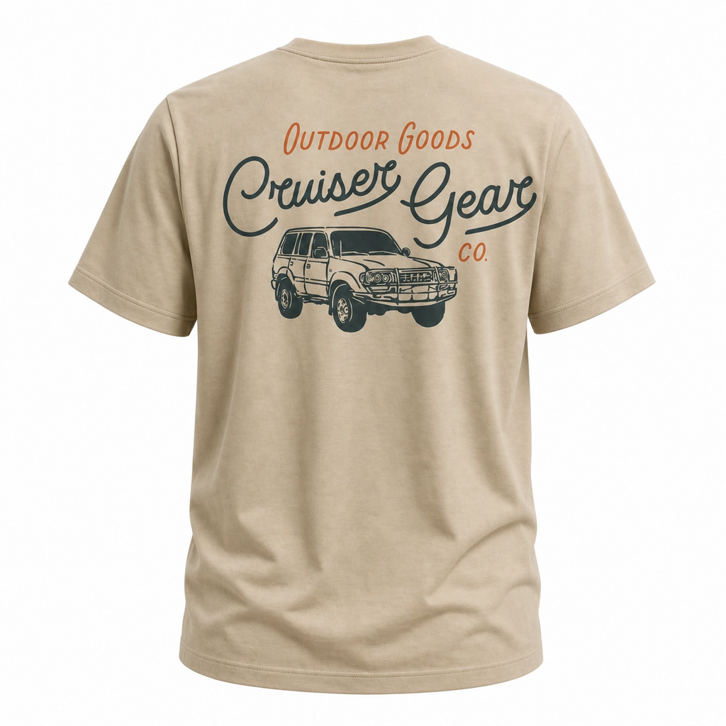 CruiserGear Outdoor Goods - T shirt