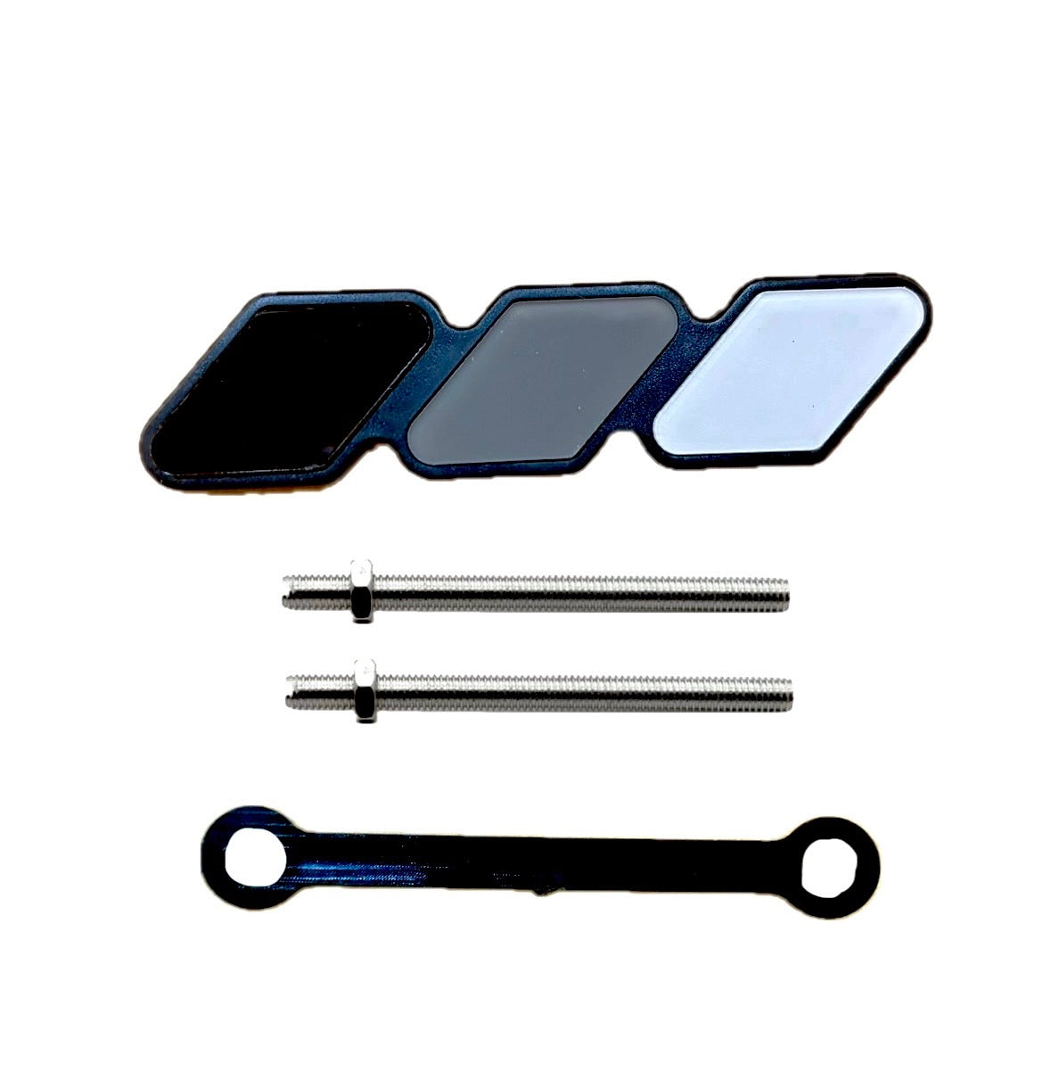 Grill Badge (Black Grey White)