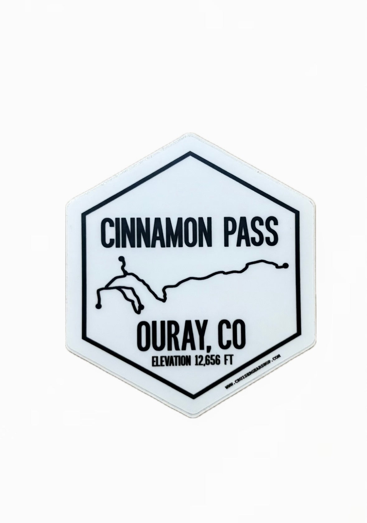 Cinnamon Pass sticker