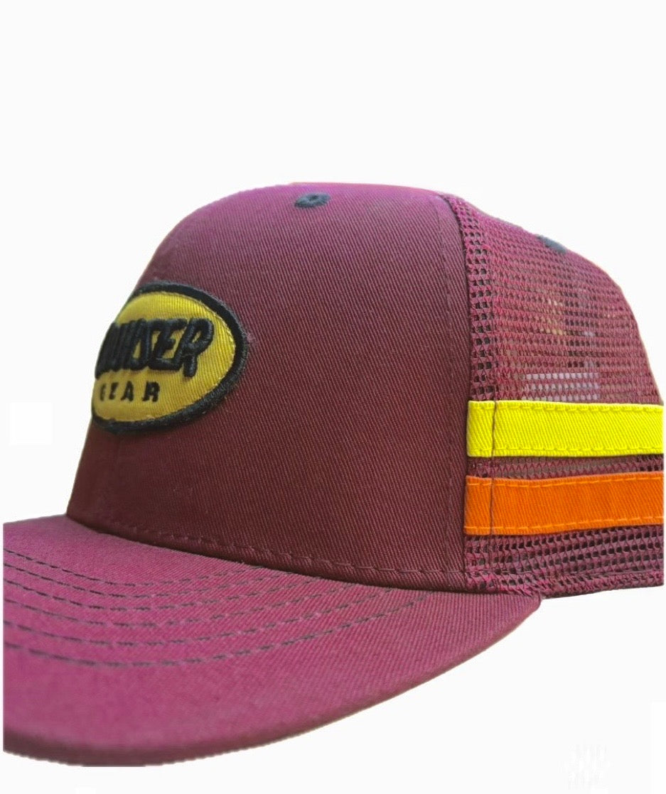 Cruiser Gear Sunset SnapBack Maroon