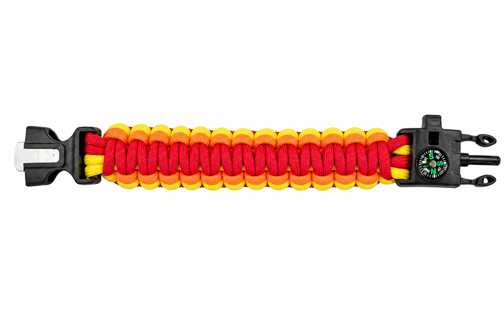 Tri-Color Survival Braclet