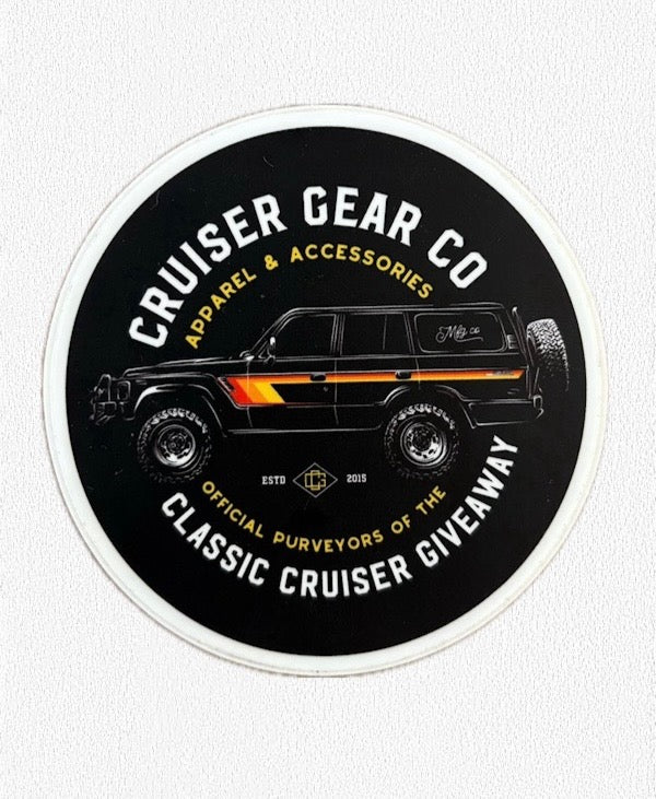 Cruiser Gear Classic Sticker