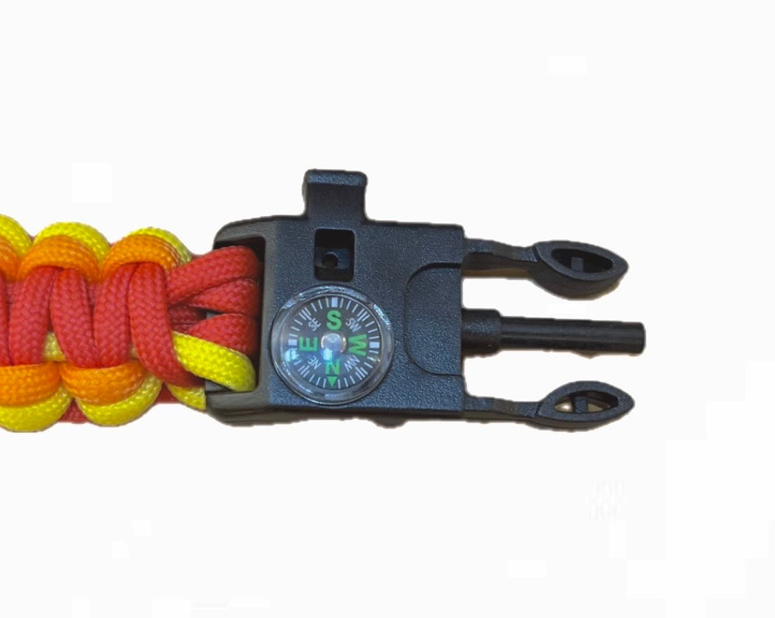 Tri-Color Survival Braclet