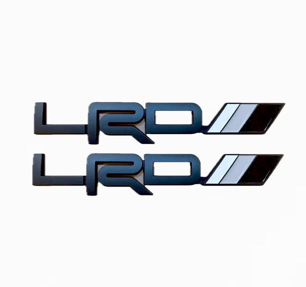 Tri Color LRD Emblem (Black Grey White