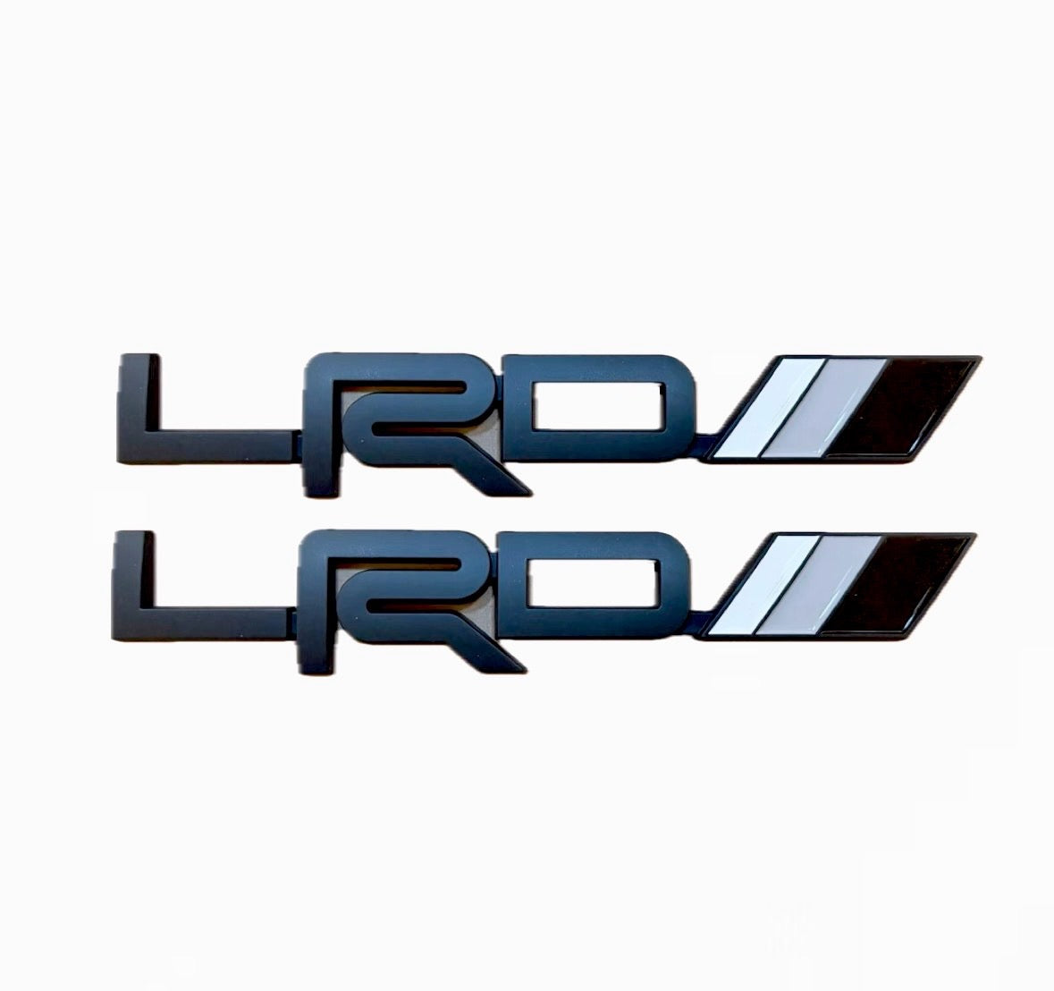 Tri Color LRD Emblem (Black Grey White