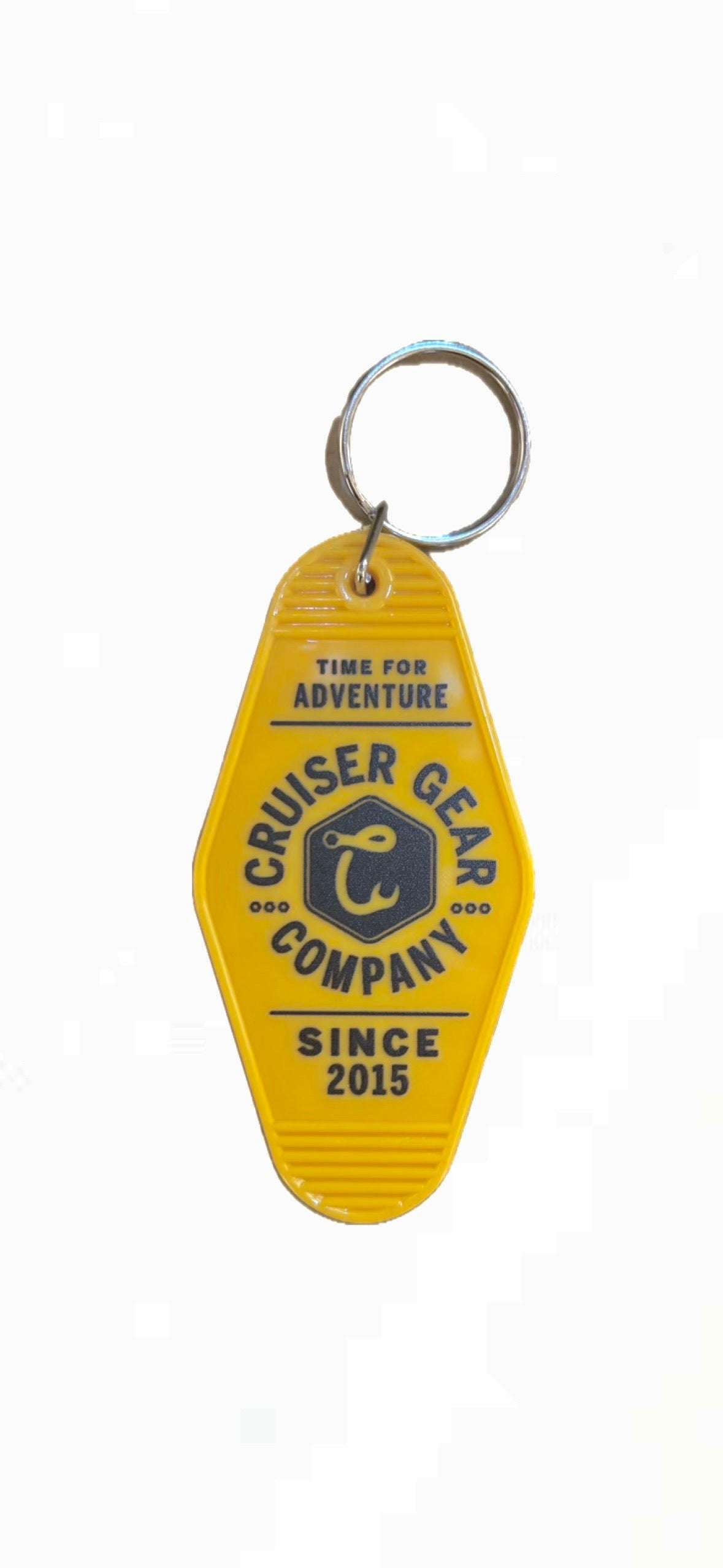 Yellow Cruiser Gear Keychain