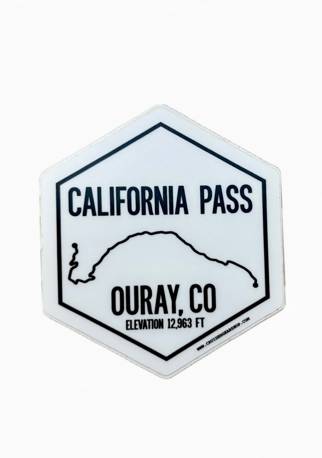 California Pass Sticker