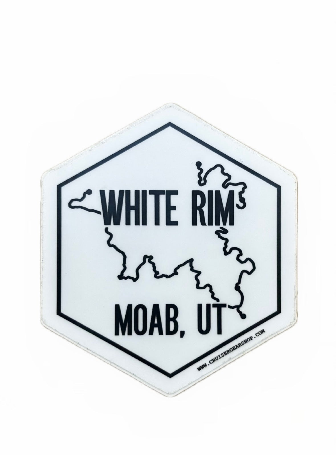 White Rim sticker