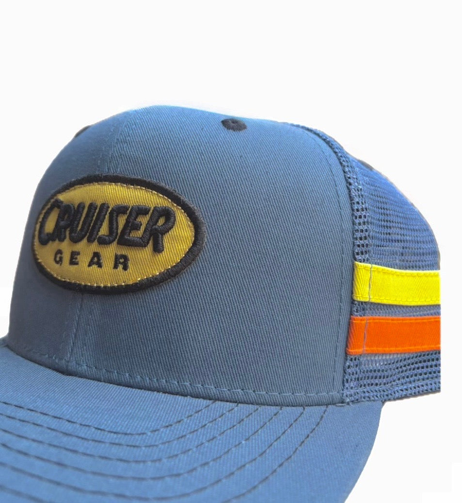 Cruiser Gear Sunset SnapBack Blue