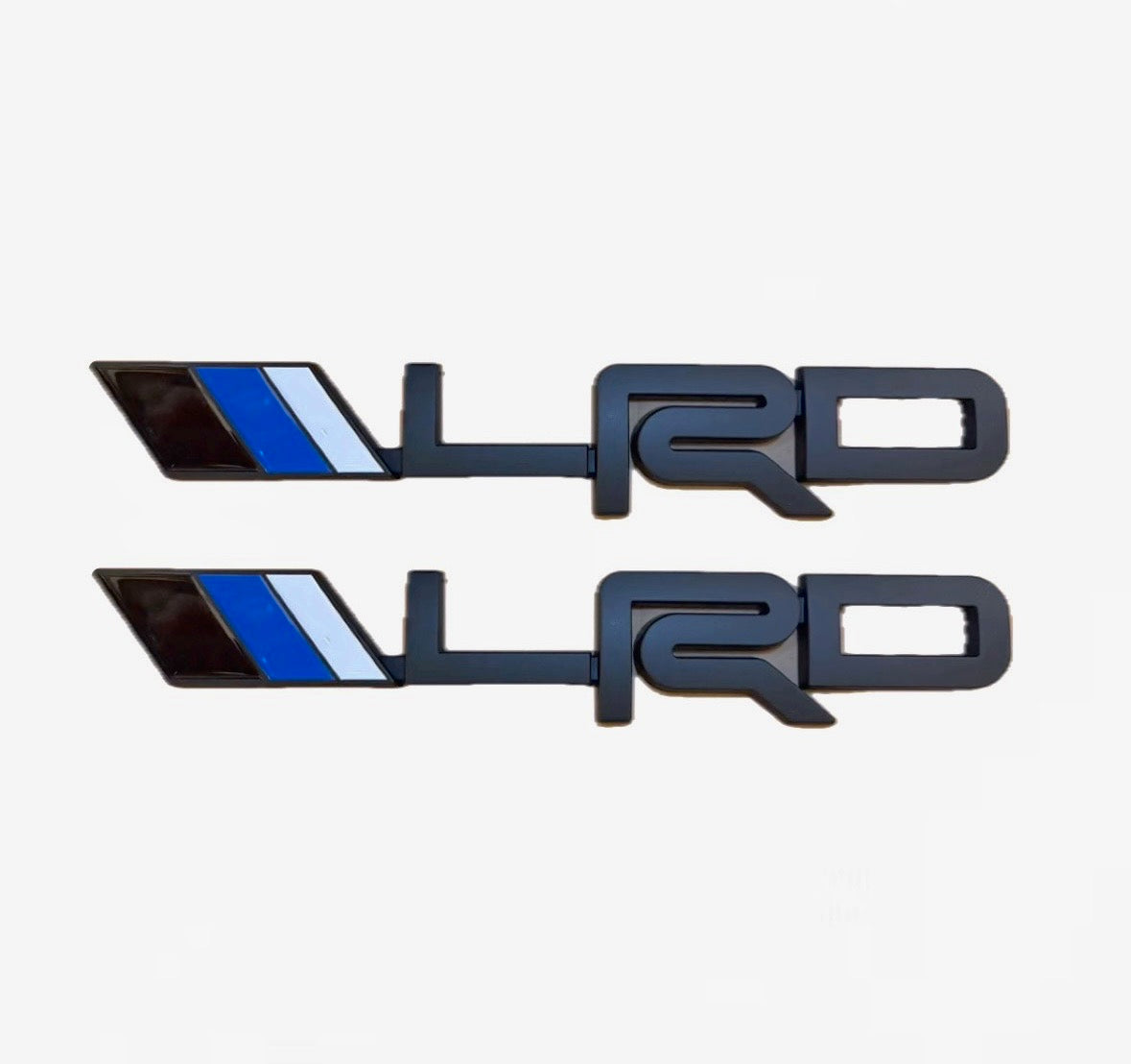 Tri Color LRD Emblem (Black Blue White)
