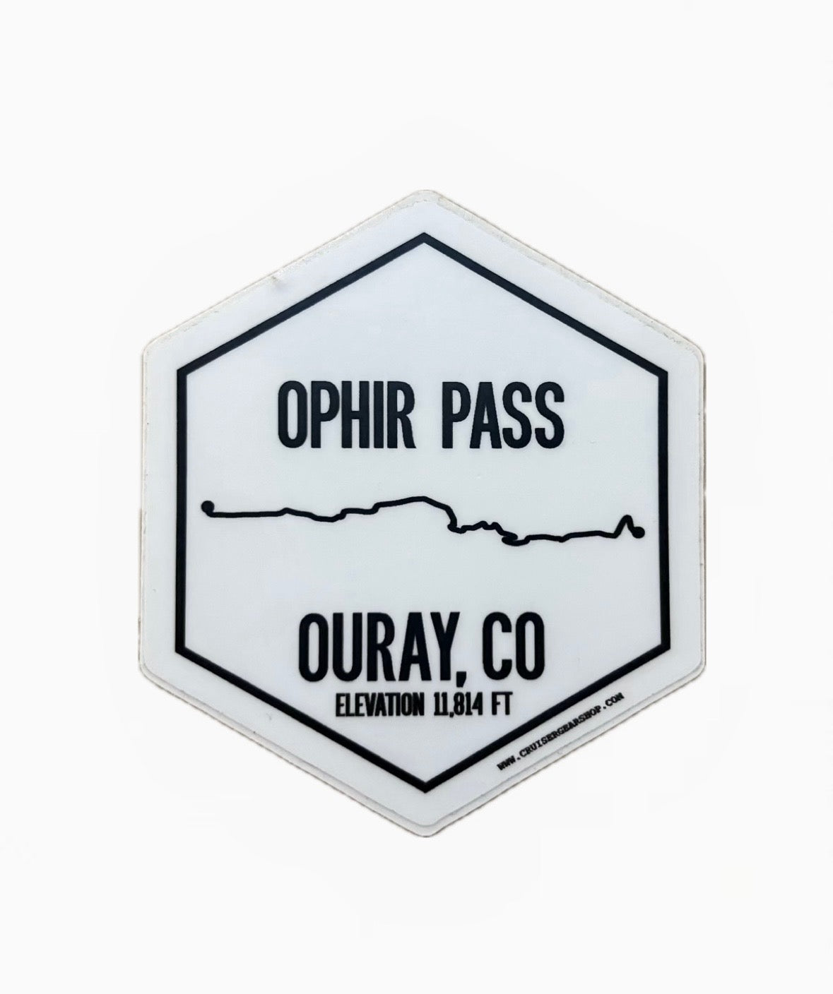 Ophir Pass sticker