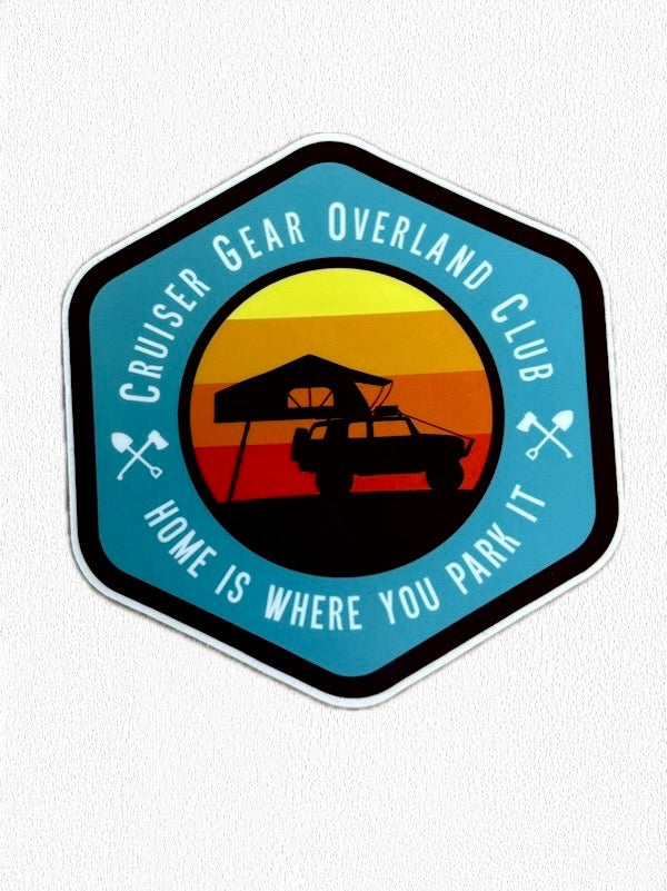 Home Is Where You Park It sticker