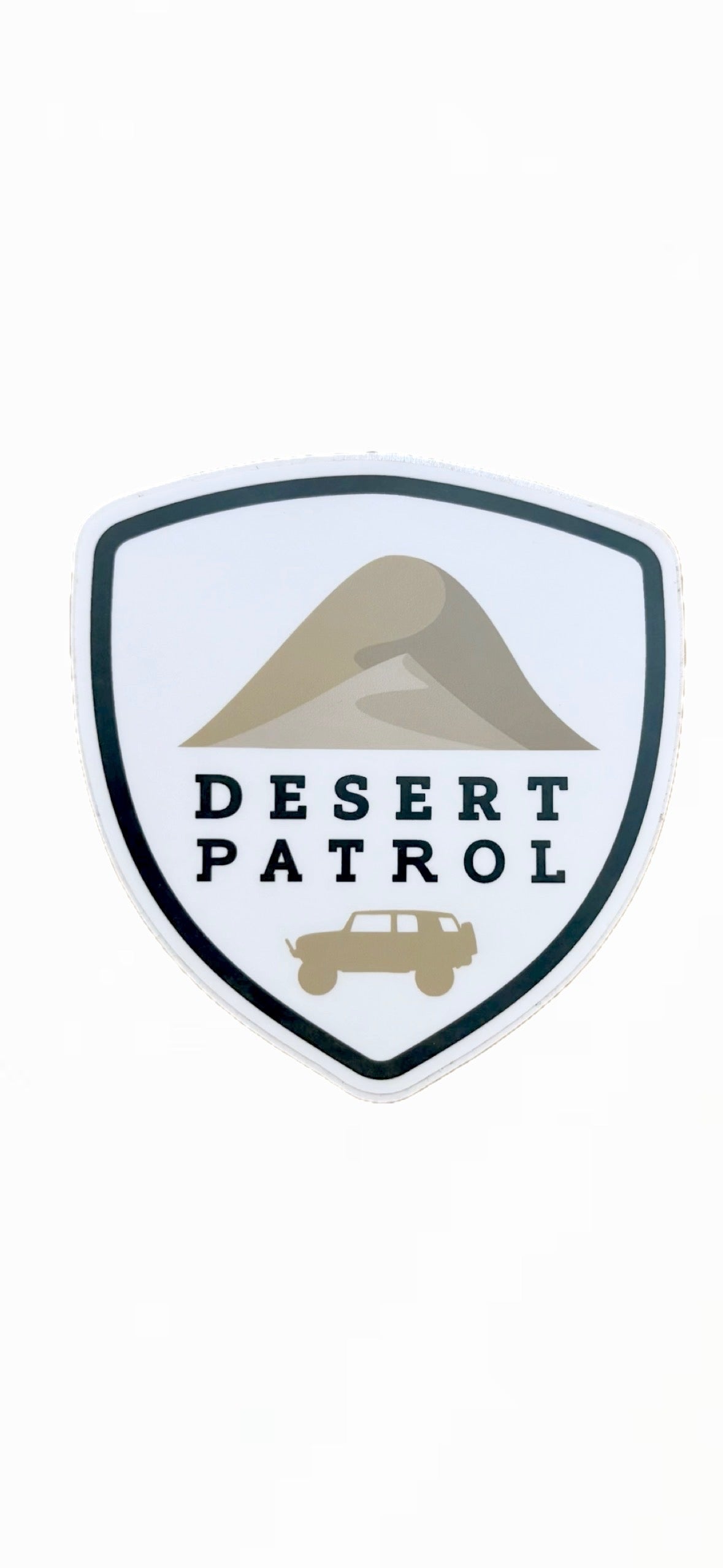 Desert Patrol sticker