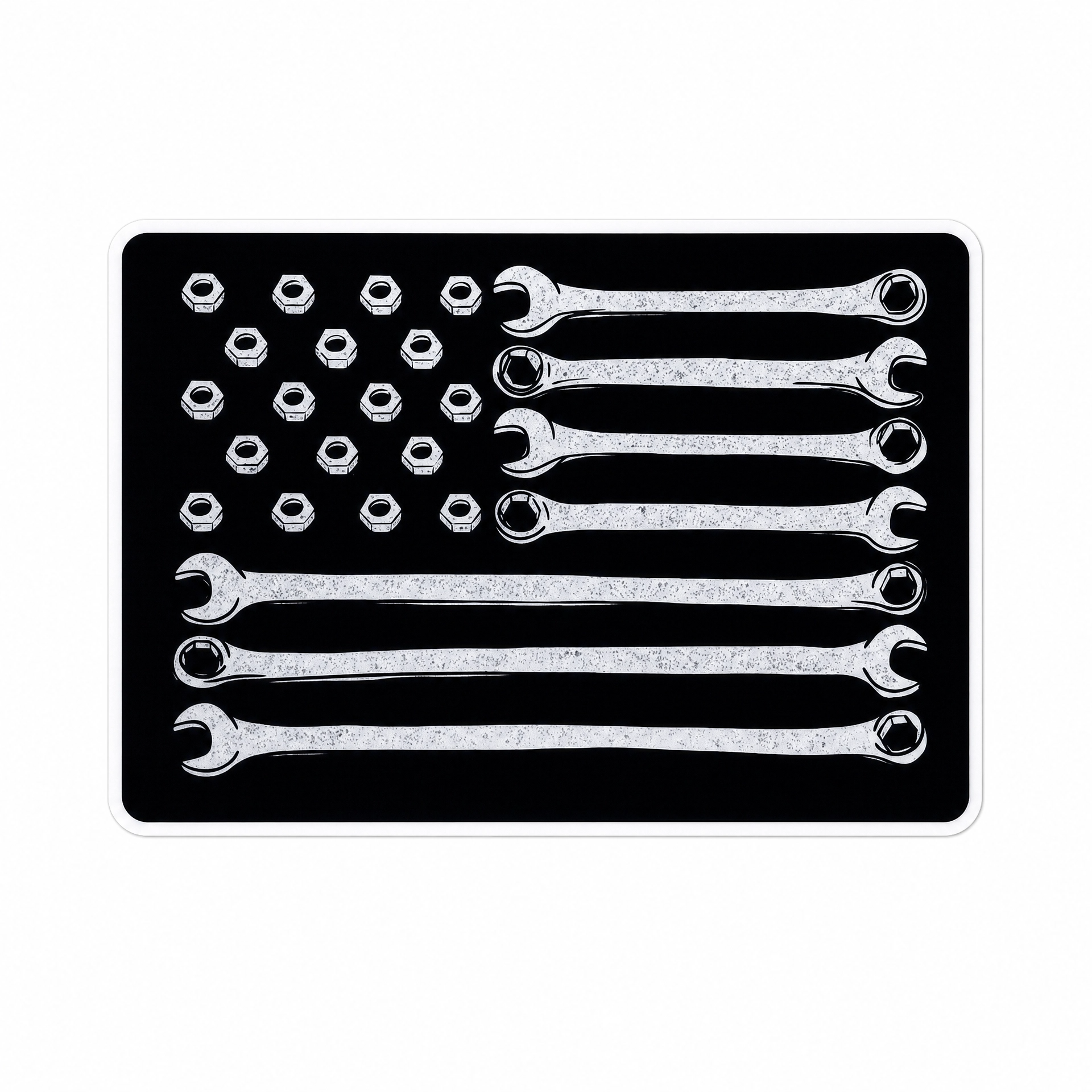 Builders Flag sticker